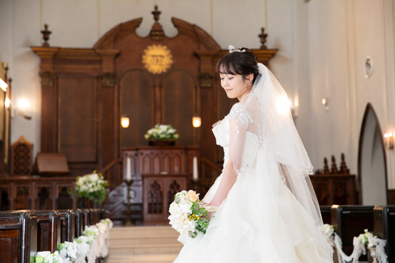 ウェディングドレス・・・*