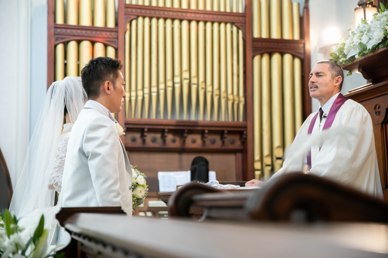 いよいよ挙式本番!