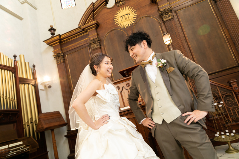 おちゃめなポーズも！