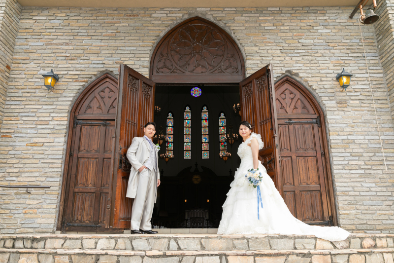 大扉前で・・・*