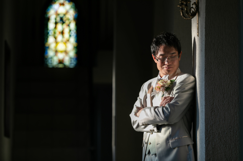 ご新郎様も・・・*