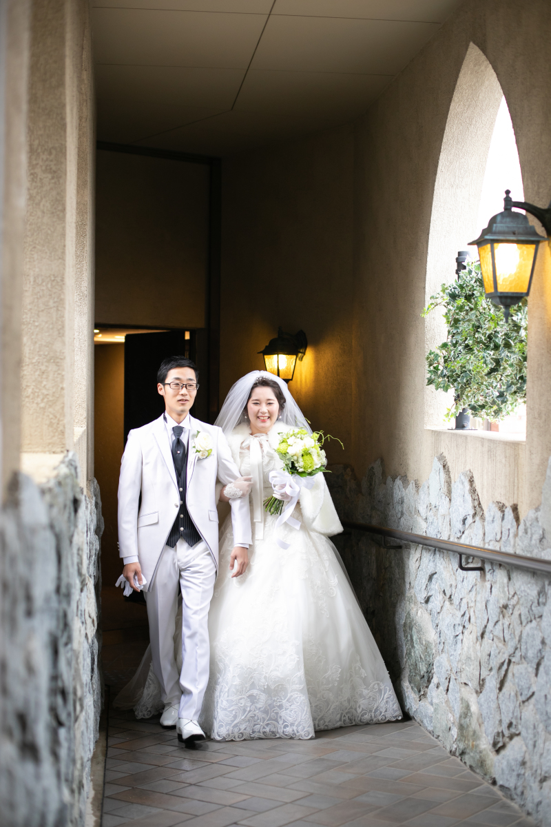 準備が整ったら、チャペルへ移動!