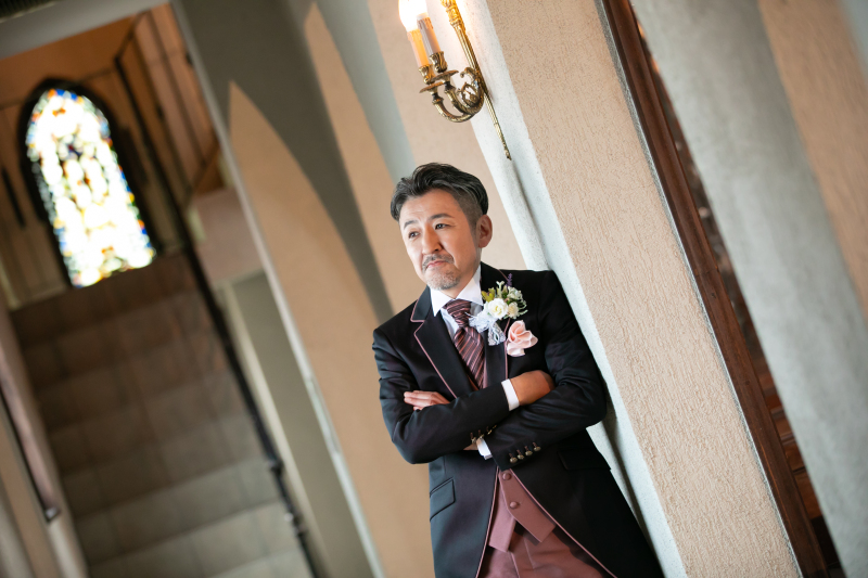 ご新郎様も・・・*