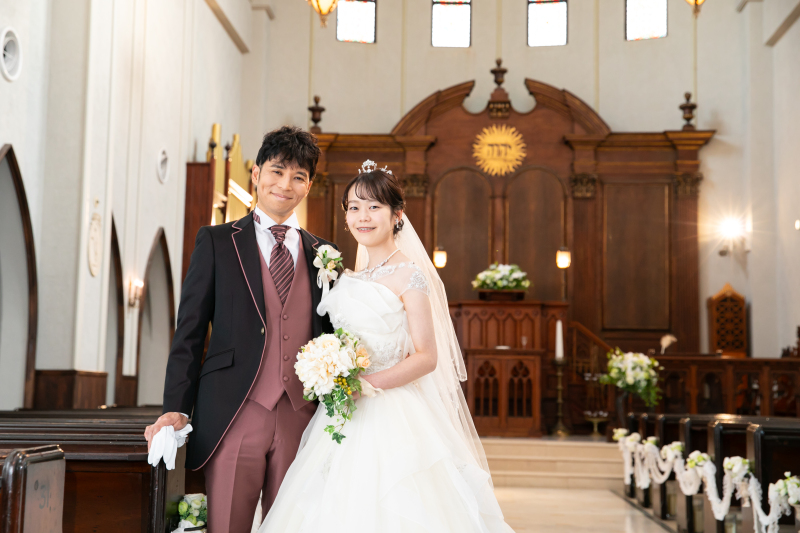 貸切チャペルフォトウェディング・・・*