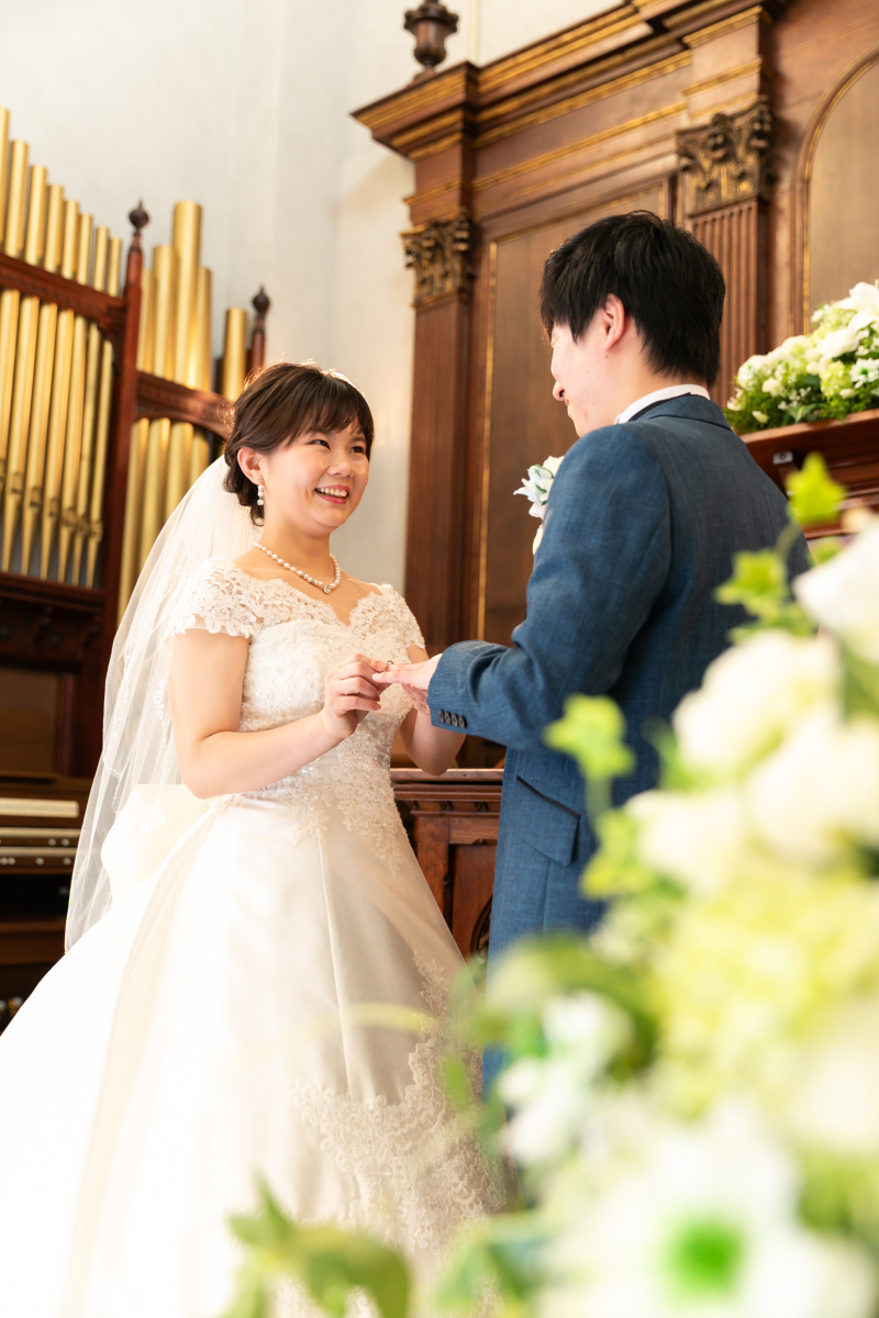 指輪交換・・・*