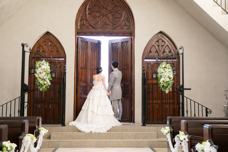 ドアを覗いて・・・*