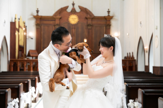 大切なワンちゃんと一緒に♡