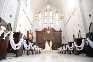 洋装 × チャペル