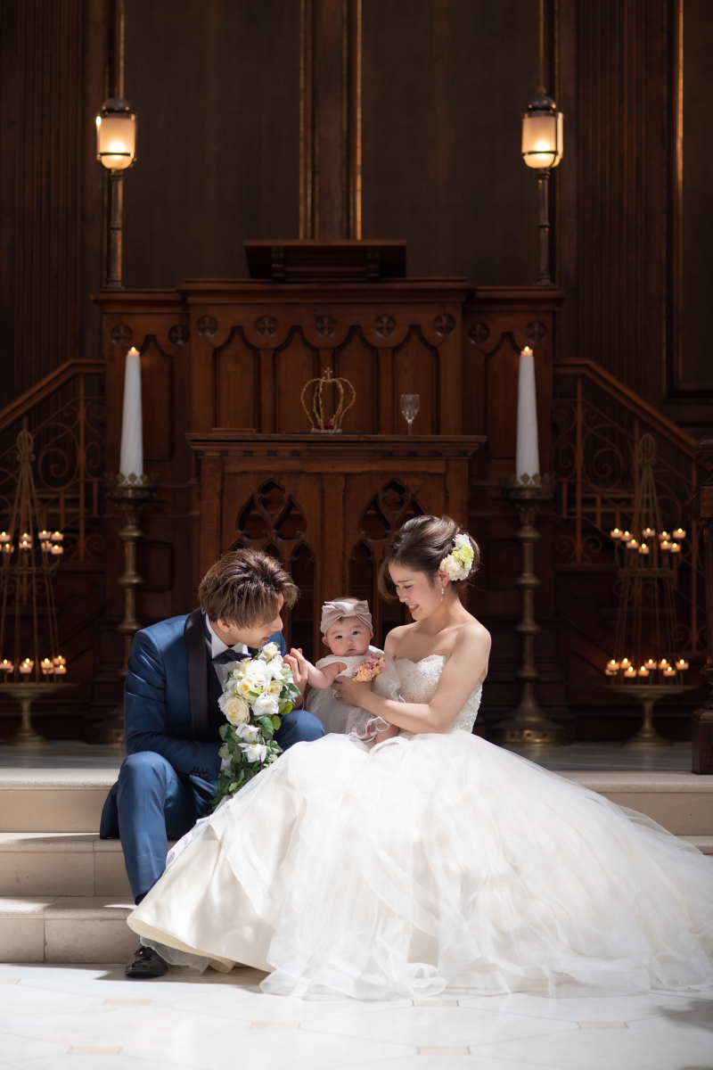 大切なべびちゃんも一緒に♪