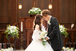 夢のふんわりドレスでウエディングフォト★