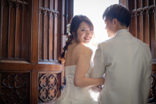 愛犬ちゃんとフォトウエディング♡