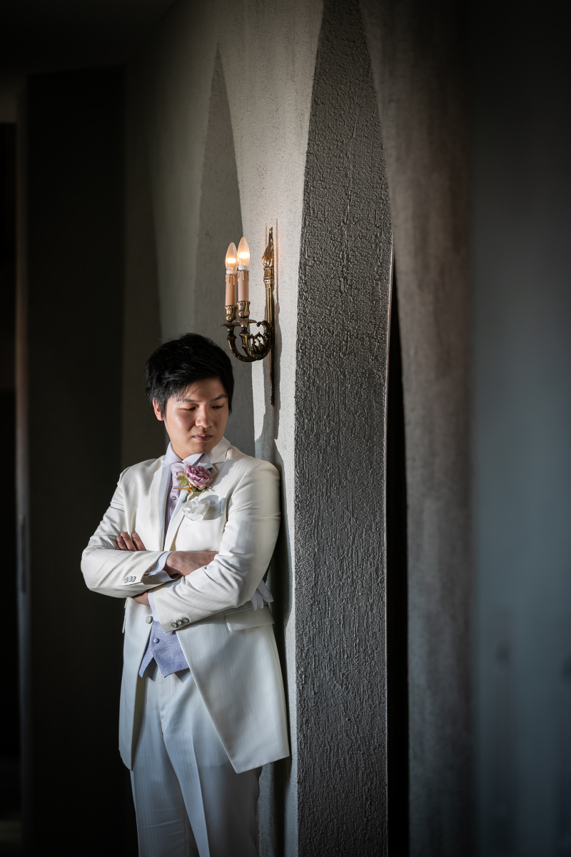 ご新郎様のソロも忘れない!