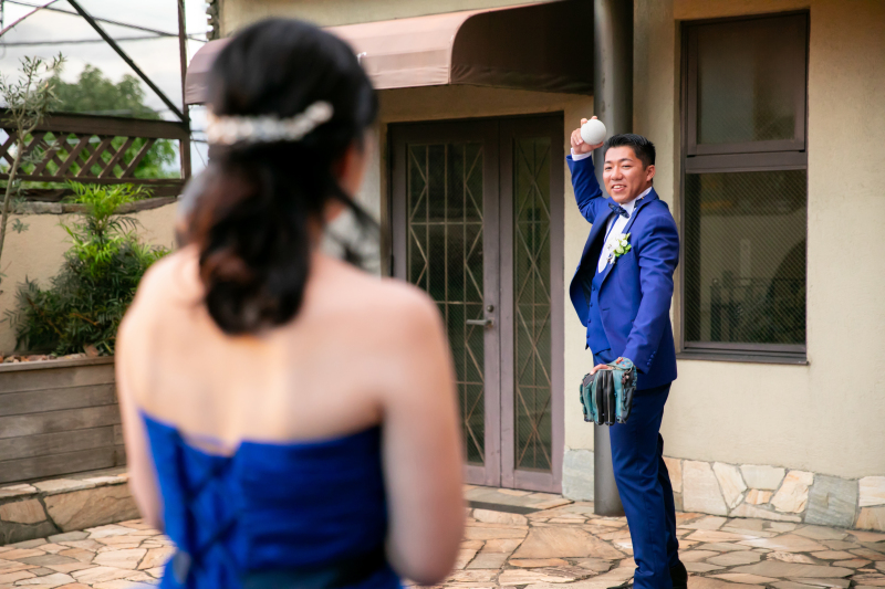 キャッチボール・・・*