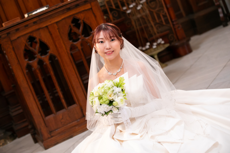 新婦ソロショット・・・*