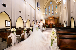 フォトウェディングLucia小田原店_洋装フォト【チャペル撮影】