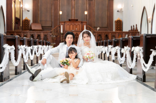 フォトウェディングLucia小田原店_パパママ婚