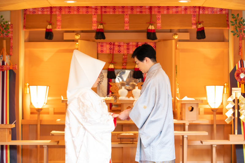 《挙式付》本格御神殿で挙式+写真撮影プラン