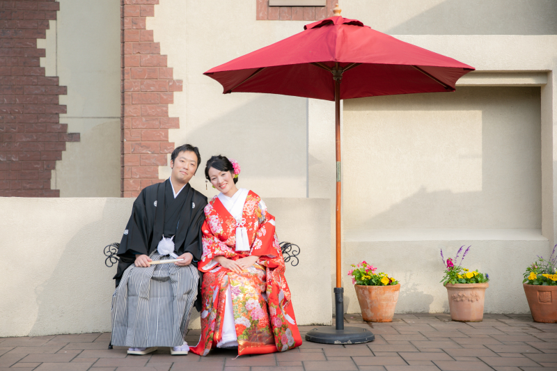 《2着フォト》白無垢×色打掛の和装2着プラン