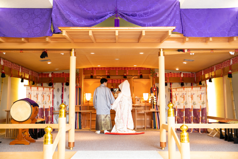 《撮影データ付》本格御神殿で撮影 データ50カット付プラン