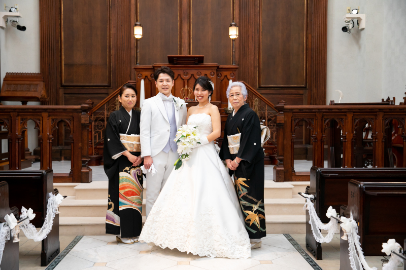 《両親と撮影》両親衣裳込の撮影プラン