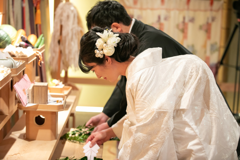 《挙式付》本格御神殿で挙式+写真撮影プラン