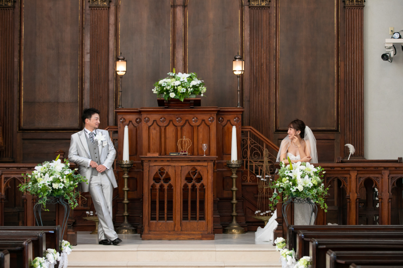 《撮影データ付》チャペルで撮影 データ50カット付プラン