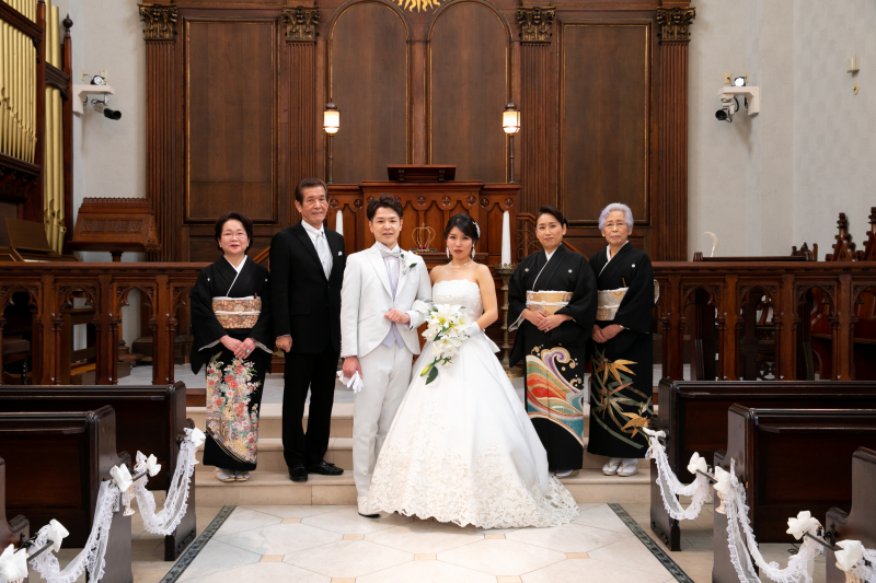 《両親と撮影》両親衣裳込の撮影プラン