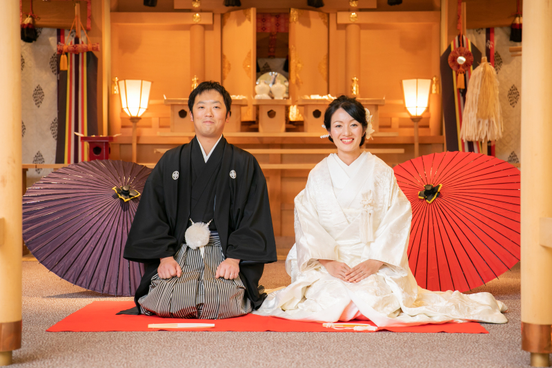 《2着フォト》白無垢×色打掛の和装2着プラン