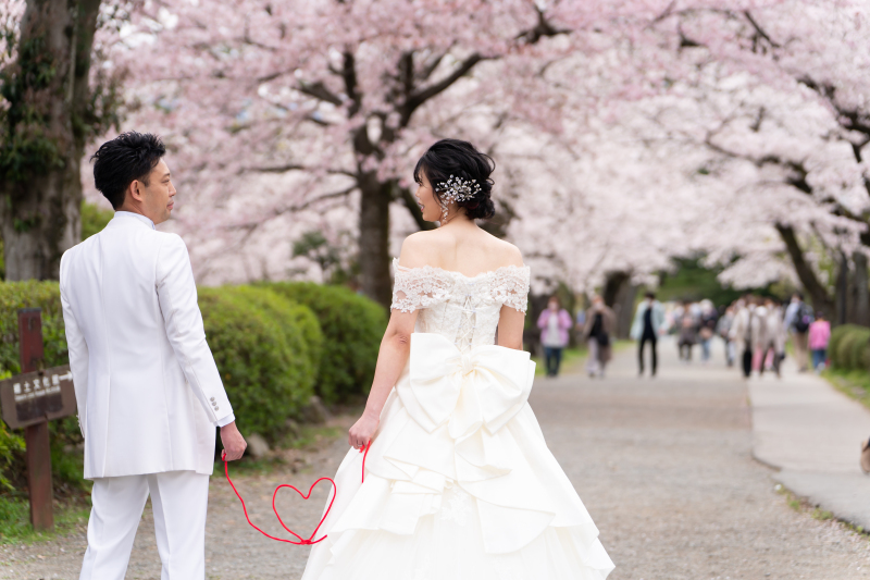 《桜ロケーション》洋装フォトプラン
