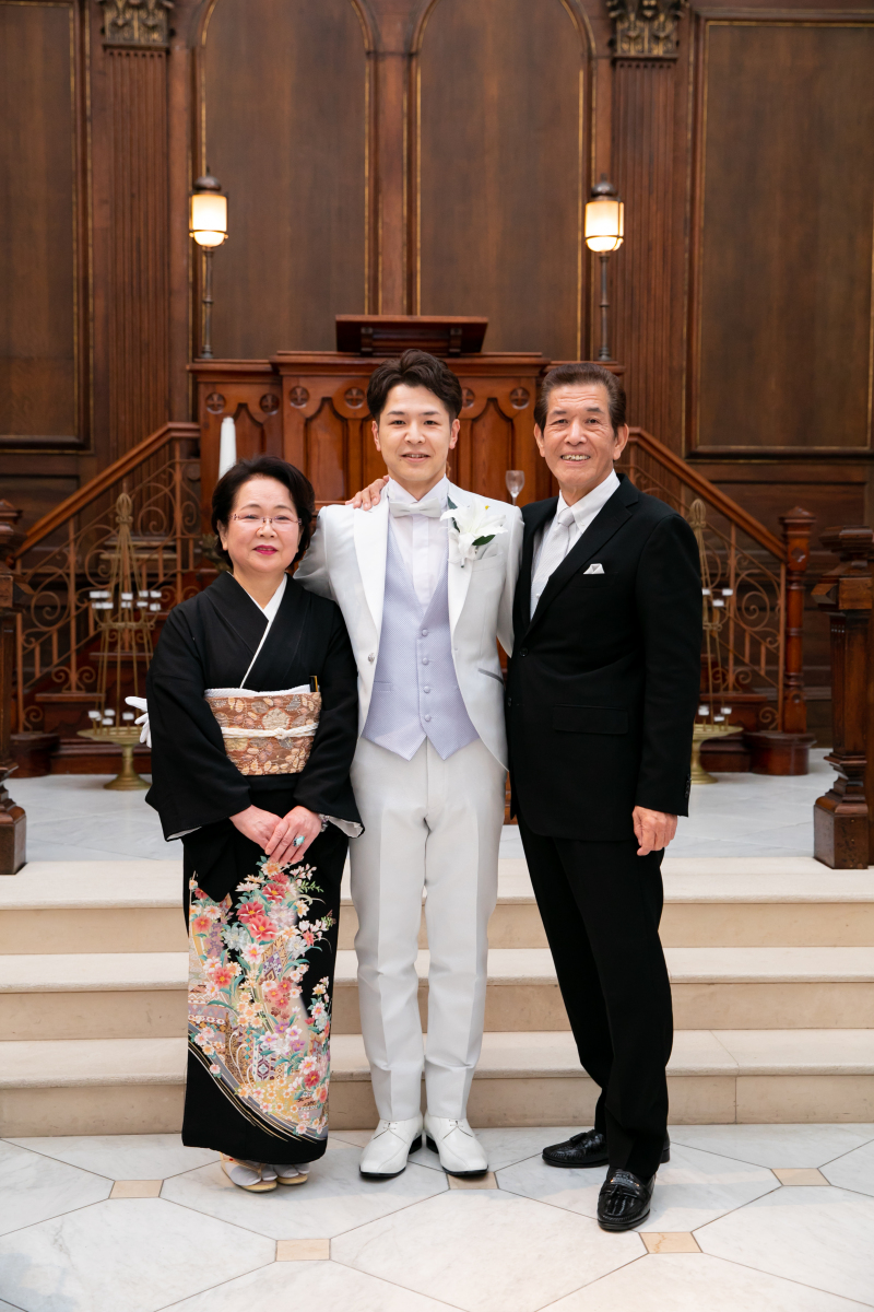 《両親と撮影》両親衣裳込の撮影プラン