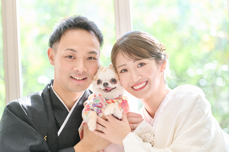 家族ショットもちょっと特別に♡