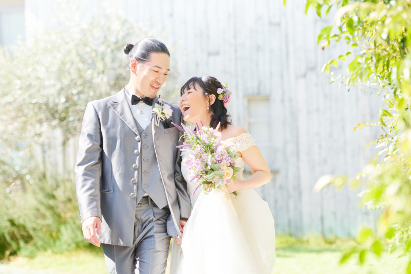 お庭でお散歩シーン♪