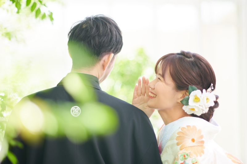 プライベートガーデンで♪