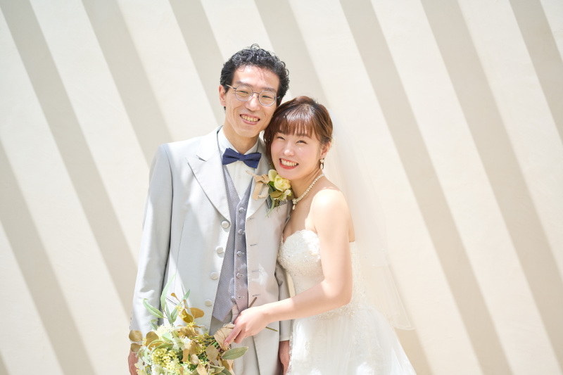 ストライプの背景がとってもおしゃれ♪