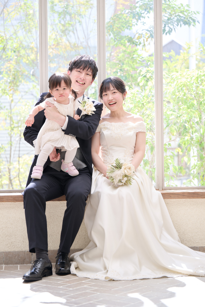 小さなお子様も一緒に♡ファミリーウェディング^^