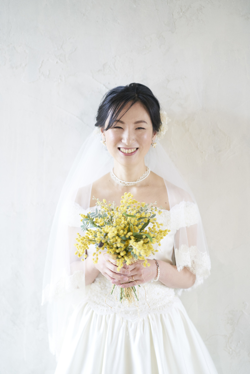 花嫁だけの素敵なショット