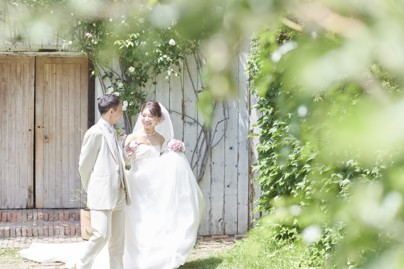 二人で手を取り合って♪