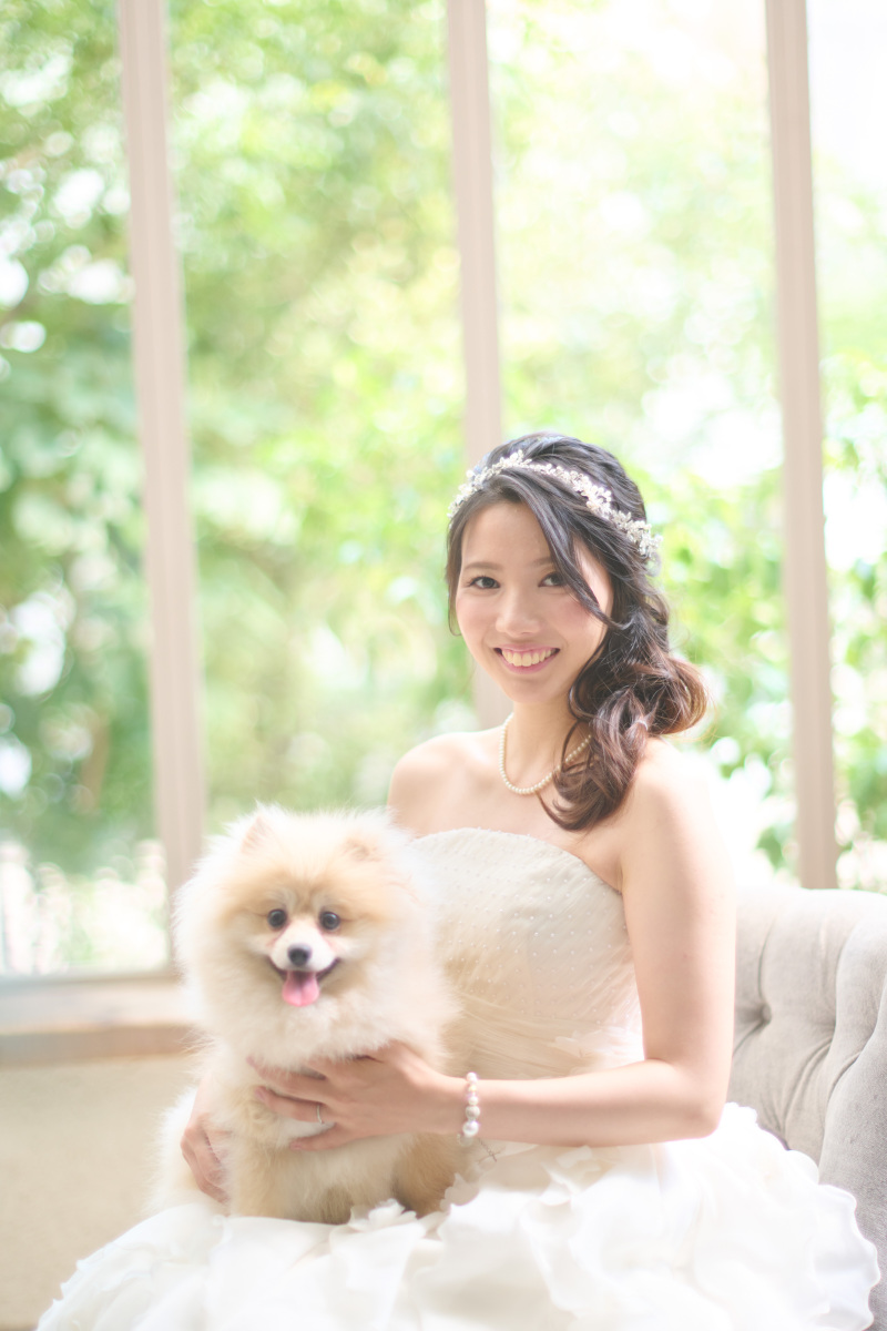 奥様と2ショット♡