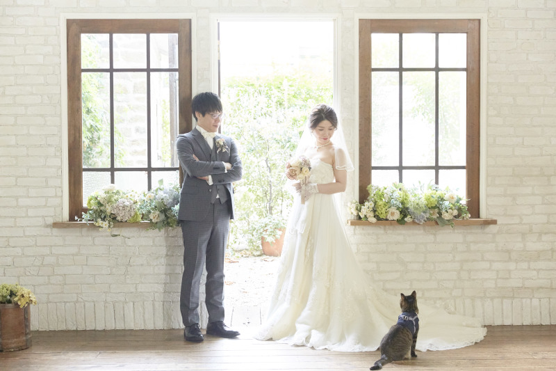 二人をつなぐ大切な家族と