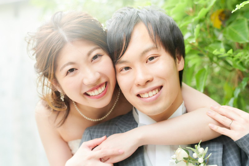 スタジオもお庭も二人占め!?思い出を詰め込んだお二人だけのフォトウェディング♡