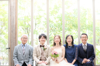 ご家族と一緒にファミリーフォトウエディング♡