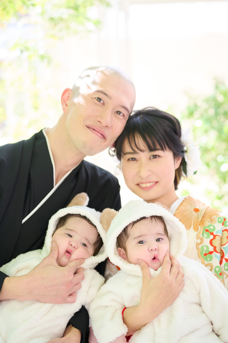 ツインズも一緒に^^