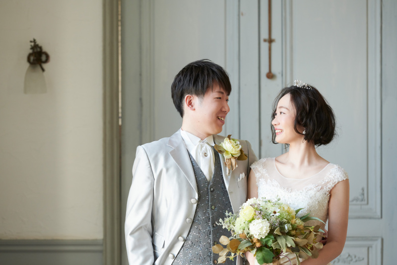 お二人揃ってナチュラルに♪