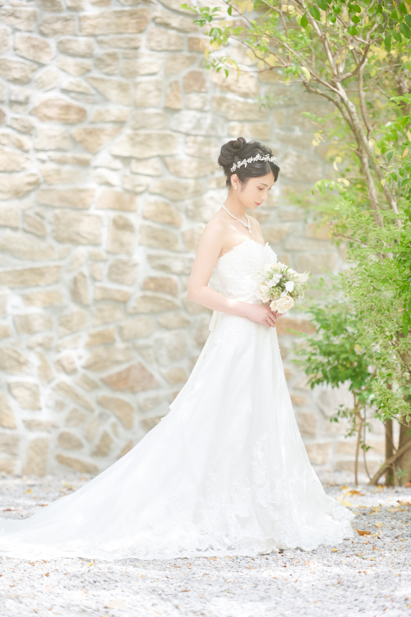 白ドレスにお衣装チェンジ♡