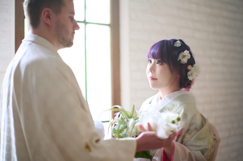 和装から♡