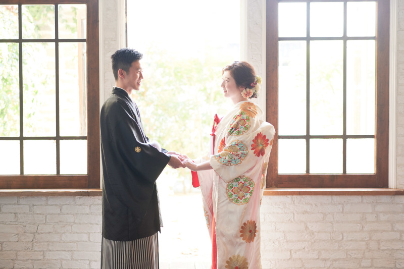 見つめ合う二人♡