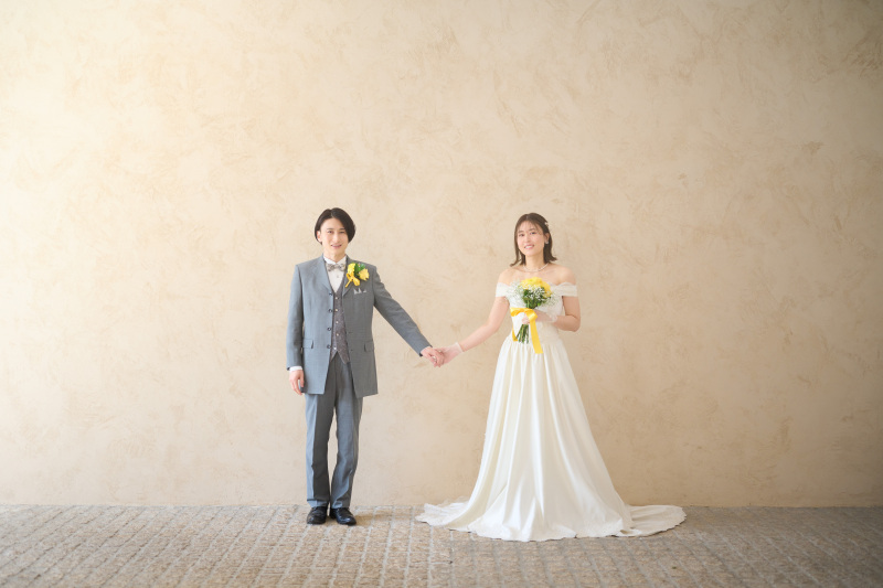 シンプルな背景でパシャリ♪