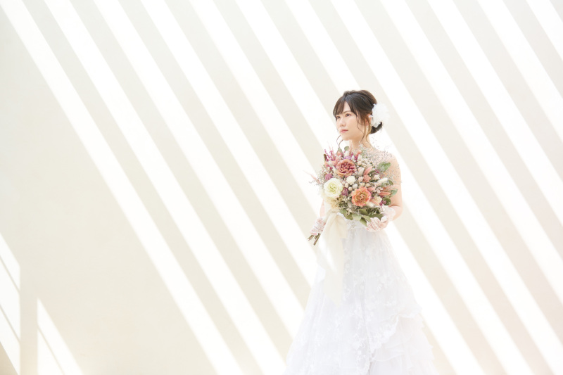 新婦様のソロカットから♪
