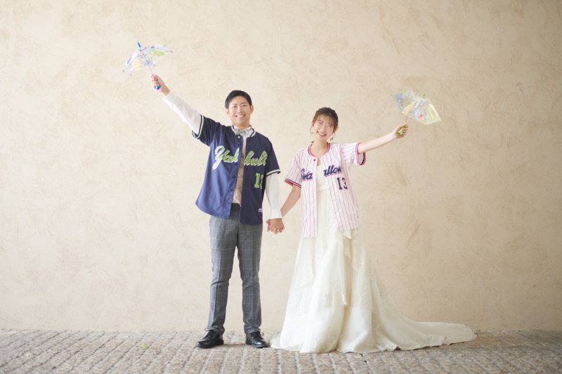 小物のお持ち込みでお二人らしく♡