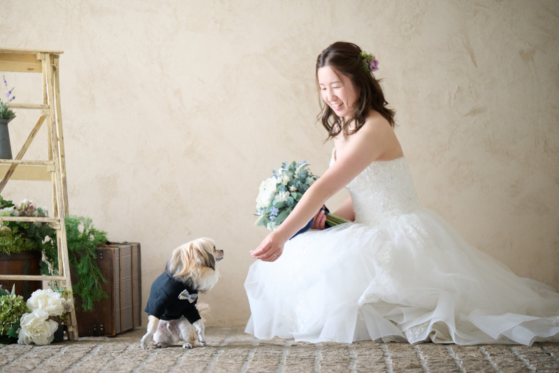 新婦様もお仕度完了♡